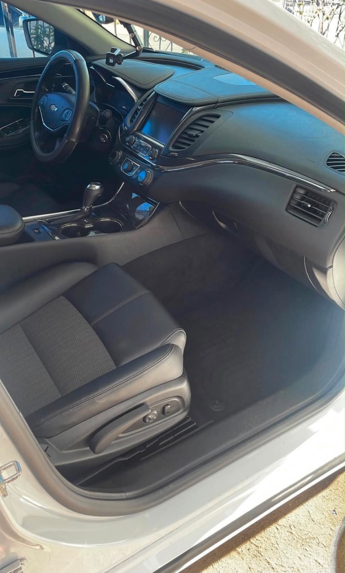 Chevy Impala interior after full detail
