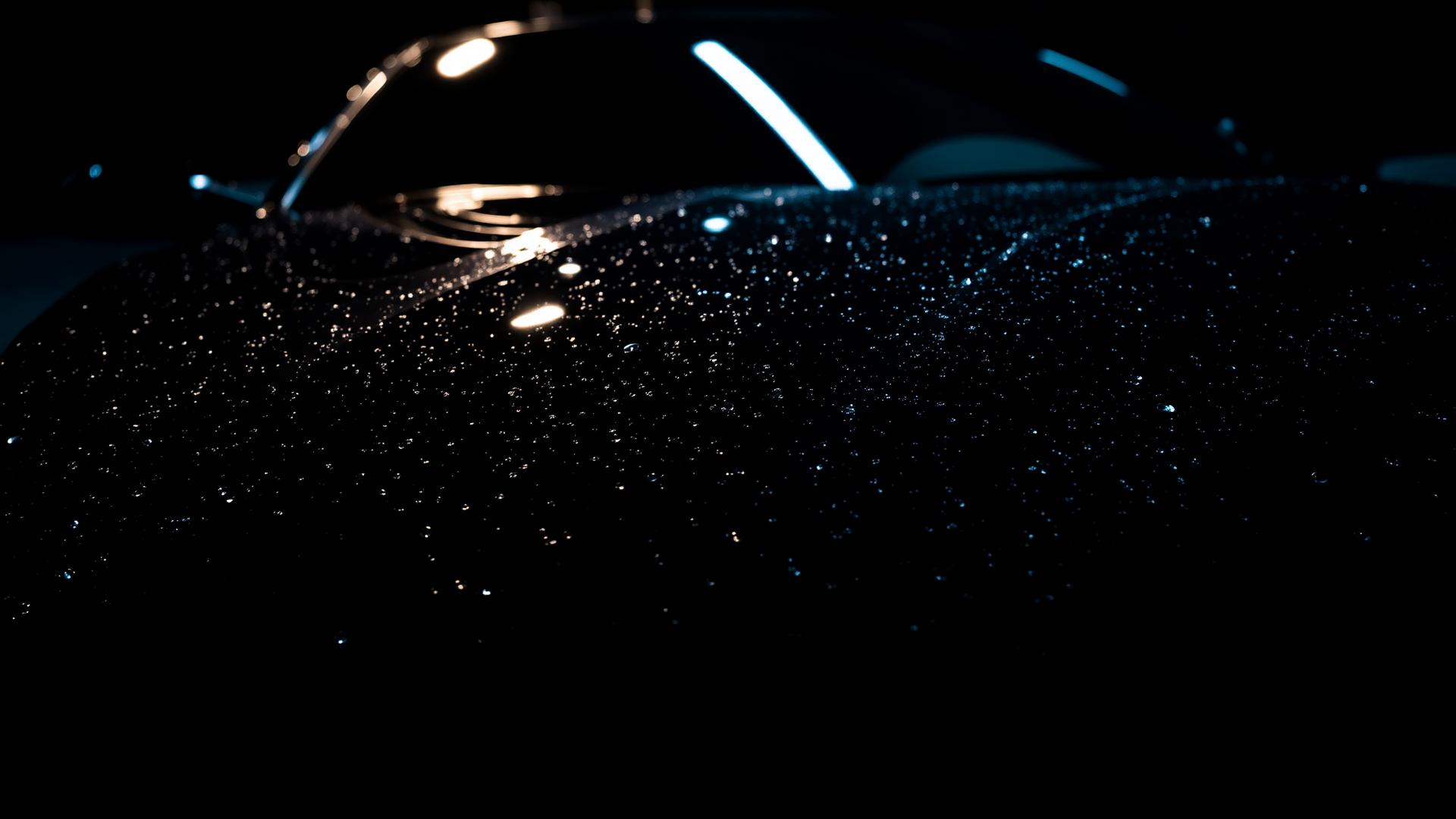 Detailed luxury car